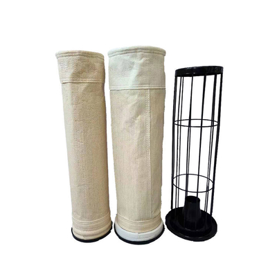 مجمع غبار كيس مرشح Nomex Aramid لمصنع خلط الأسفلت