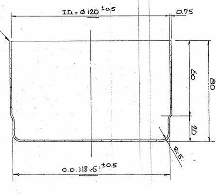 120x150mm 120x80mm كأس مرشح قفص