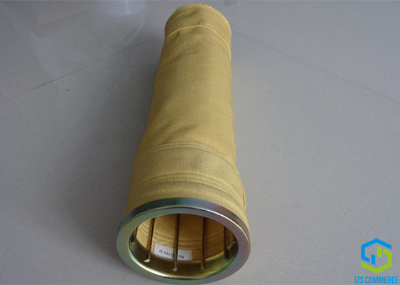 550gsm أكياس تصفية الغبار ارتفاع درجة الحرارة P84 مرشح حقيبة