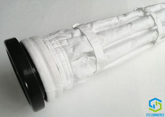 130mm PTFE مطوي أكياس تصفية 8 الطيات حبة الكفة