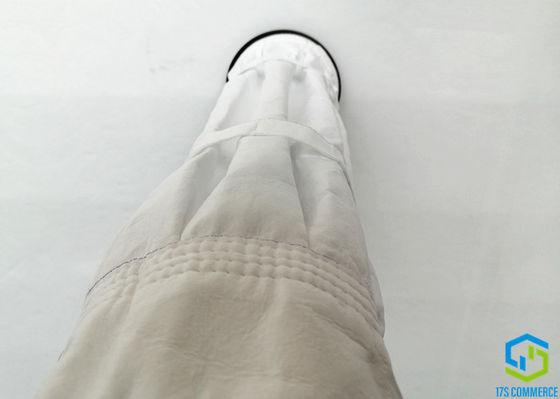130mm PTFE مطوي أكياس تصفية 8 الطيات حبة الكفة