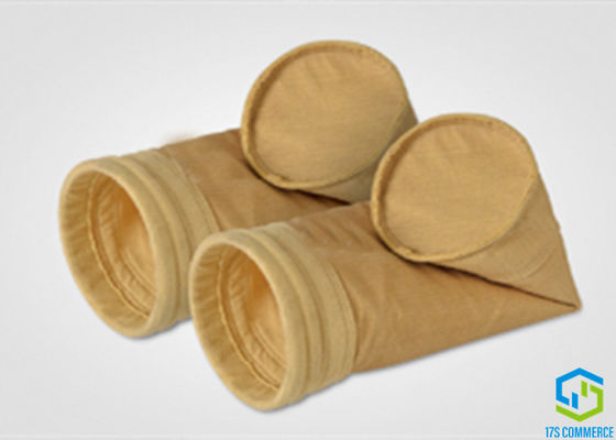 جولة 650gsm P84 تصفية أكياس الغبار جمع أكياس مرشح Baghouse